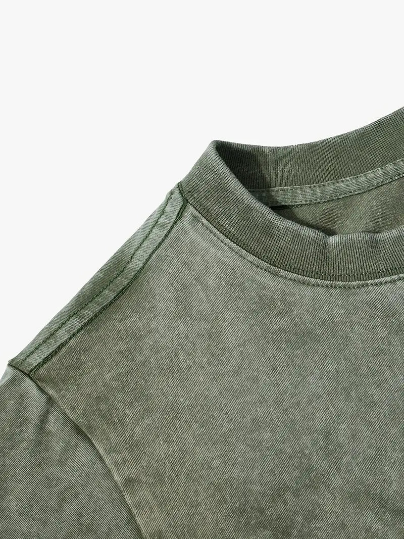 Elisa® | Crew Neck Cotton T-Shirt