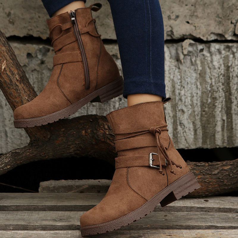 Elena® | Vintage leather boots