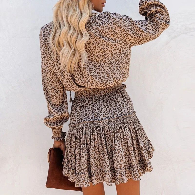 Edith® | Leopard Print Dress
