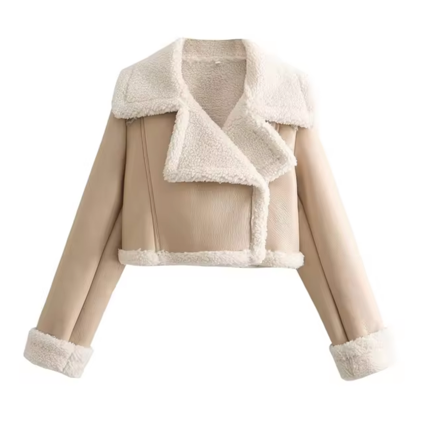 Bianca® | Short jacket made of faux leather