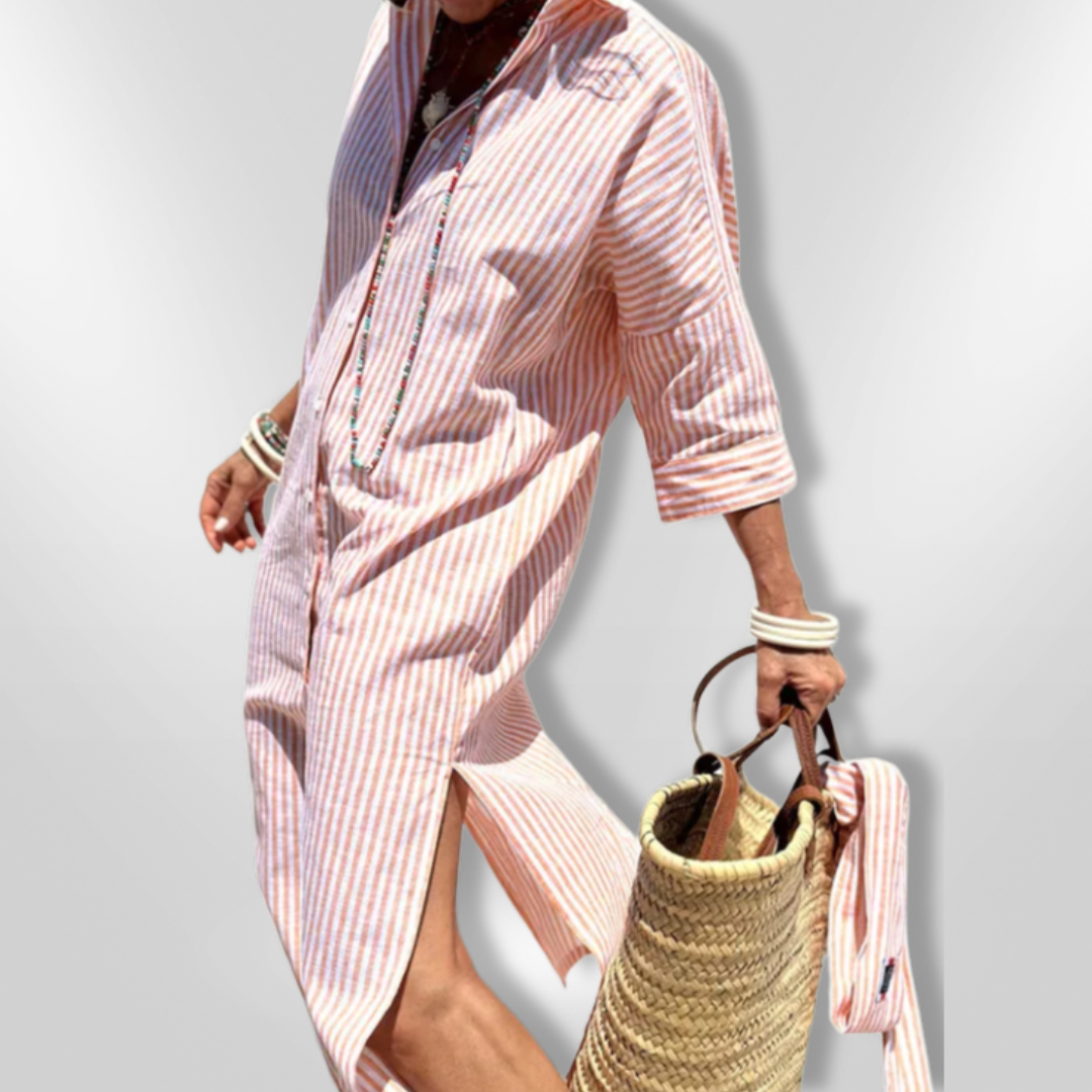 Carol® | Striped shirt dress