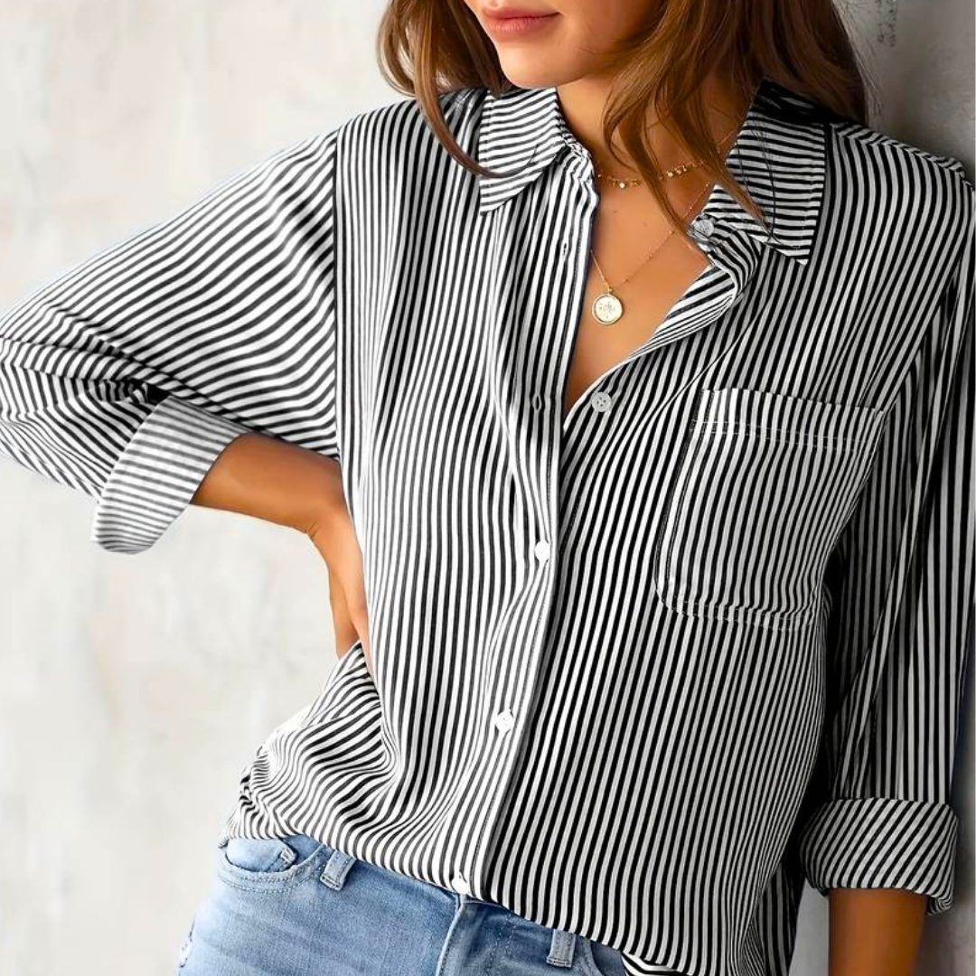 Briga® | Women'S Striped Casual Blouse