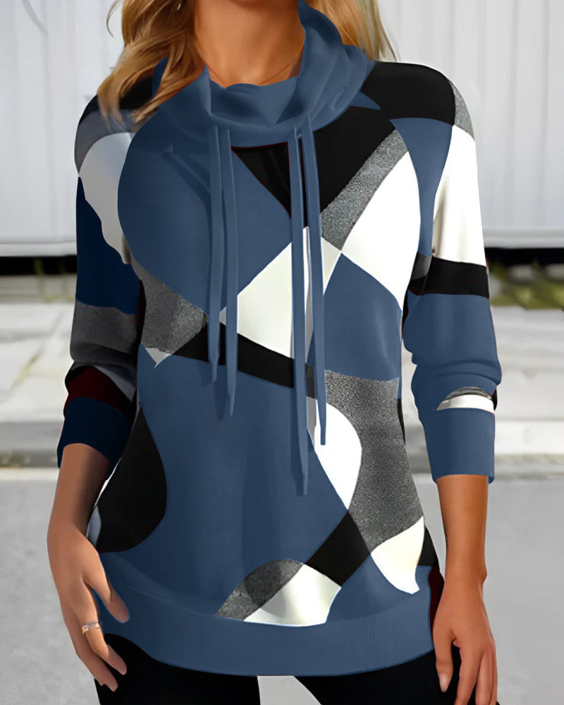 Barbara® | Color block hooded sweater
