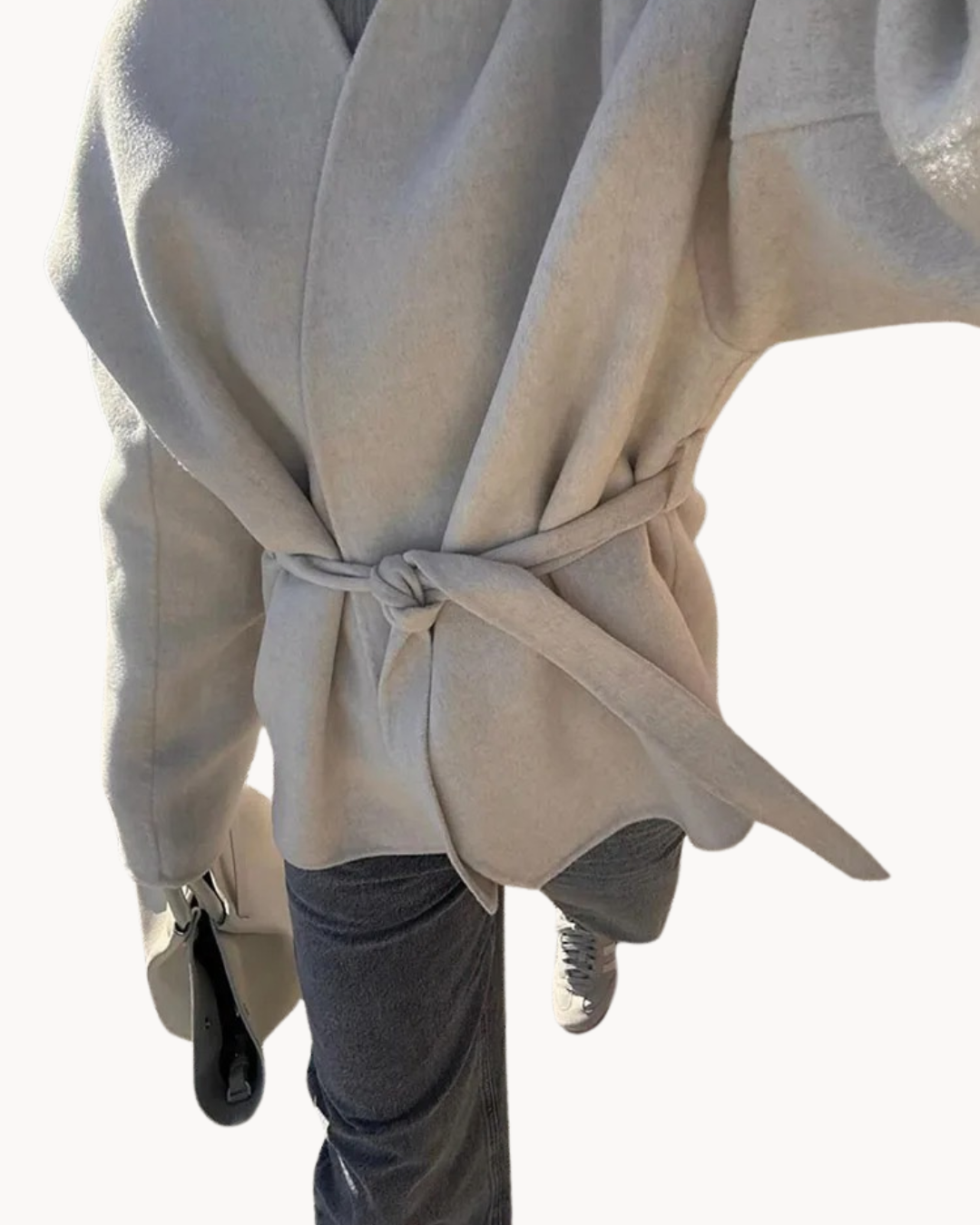 Beatriz® | Tailored fit with a chic belt design women's jacket