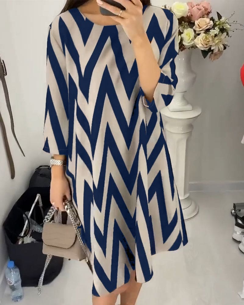 Amparo® | Elegant Printed Dress