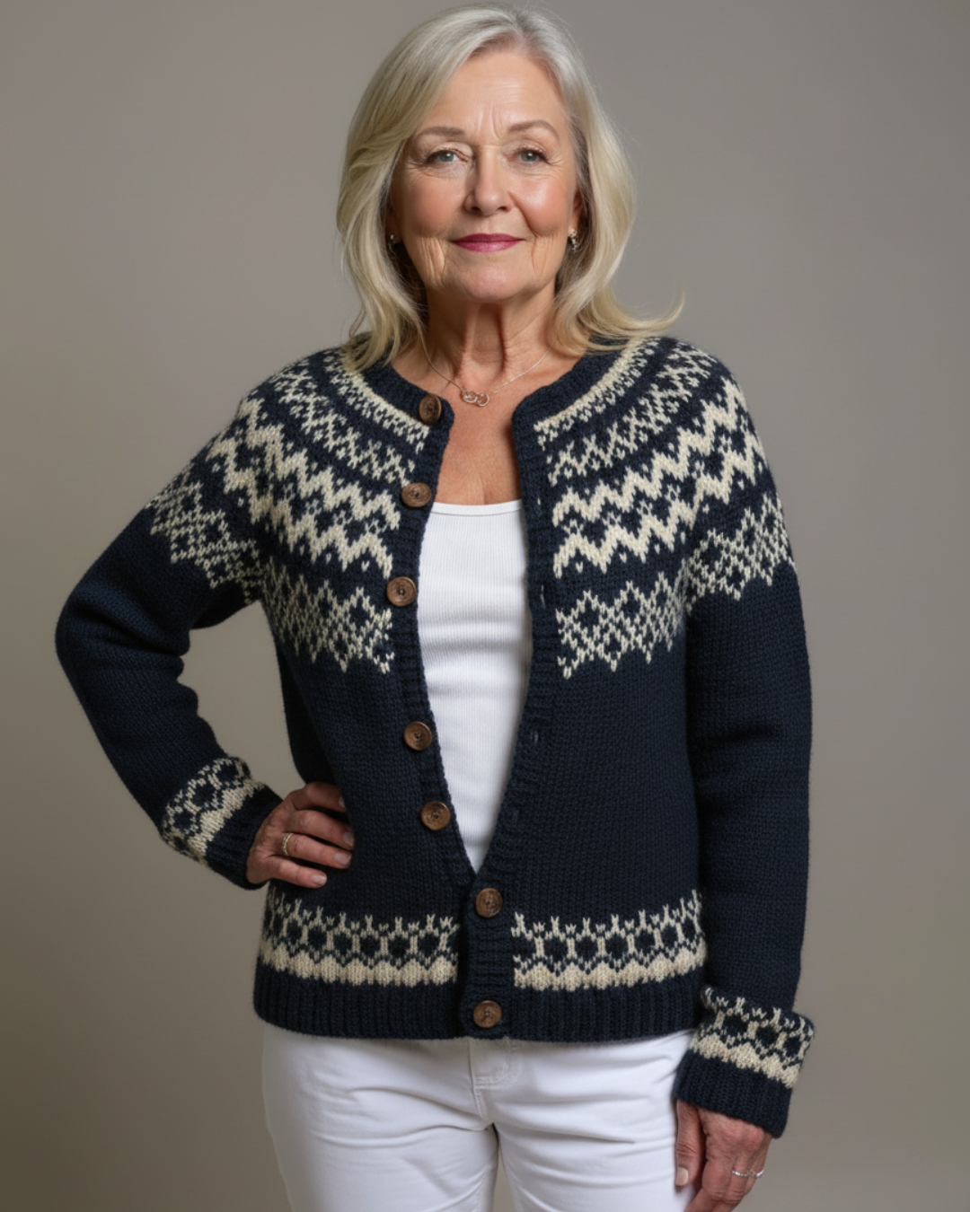 Dominique | Vintage Cardigan