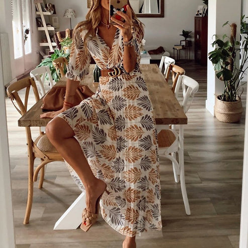 Camila® | Half-sleeved summer dress for women