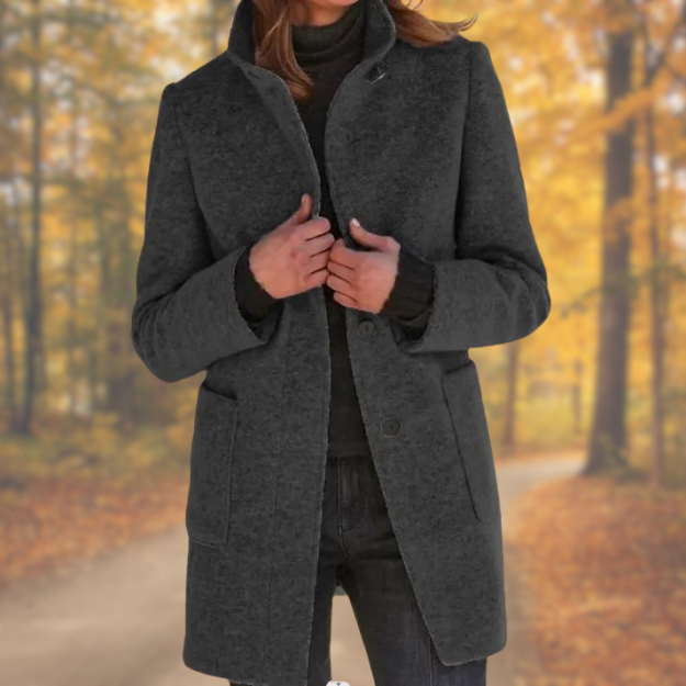Ayla® | Coat with collar