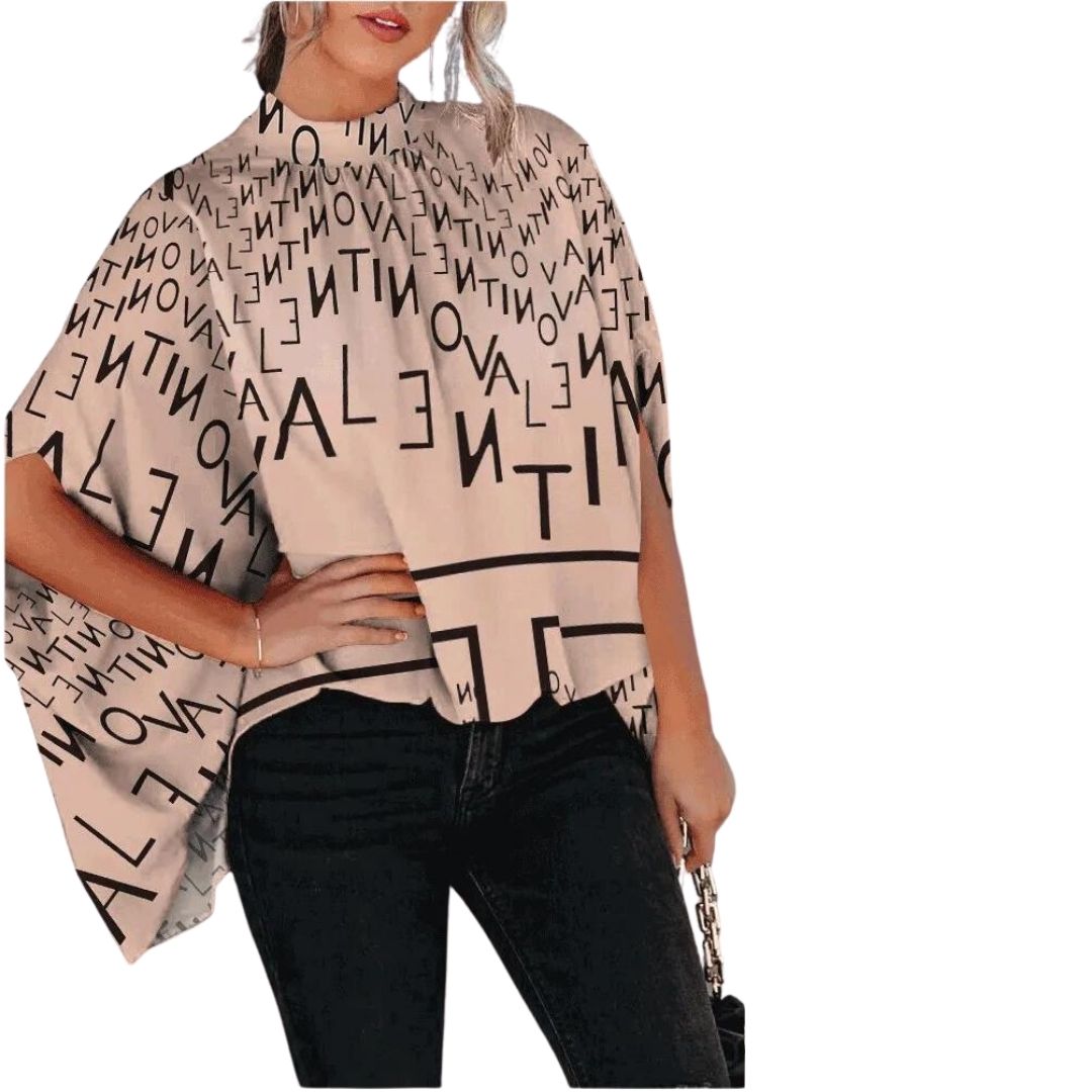Briceton® | Elegant Blouse With An Abstract Motif
