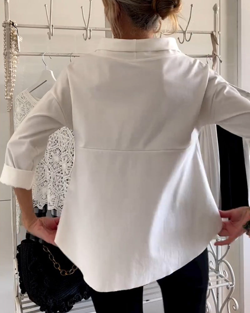 Angelines | Round neck top for women