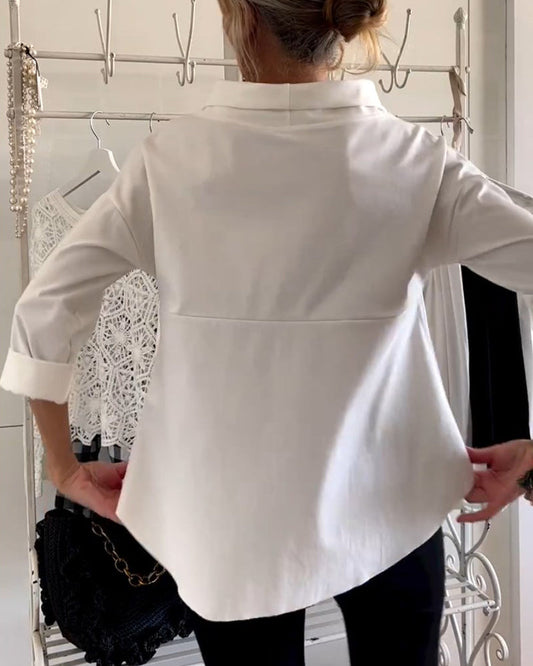 Angelines | Round neck top for women