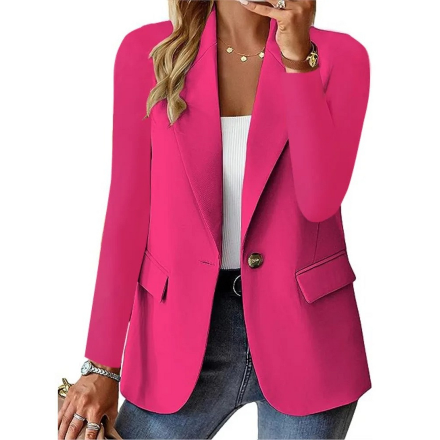 Eleonora | Casual women's blazer with long sleeves