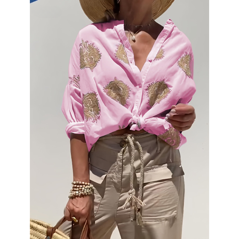 Yvette | Light and Chic Blouse for Sunny Days