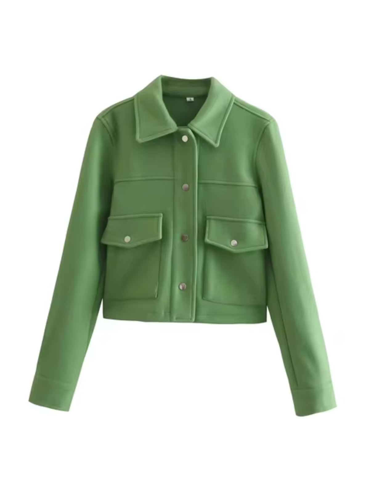 Begoña® | Coat with button placket and front pockets