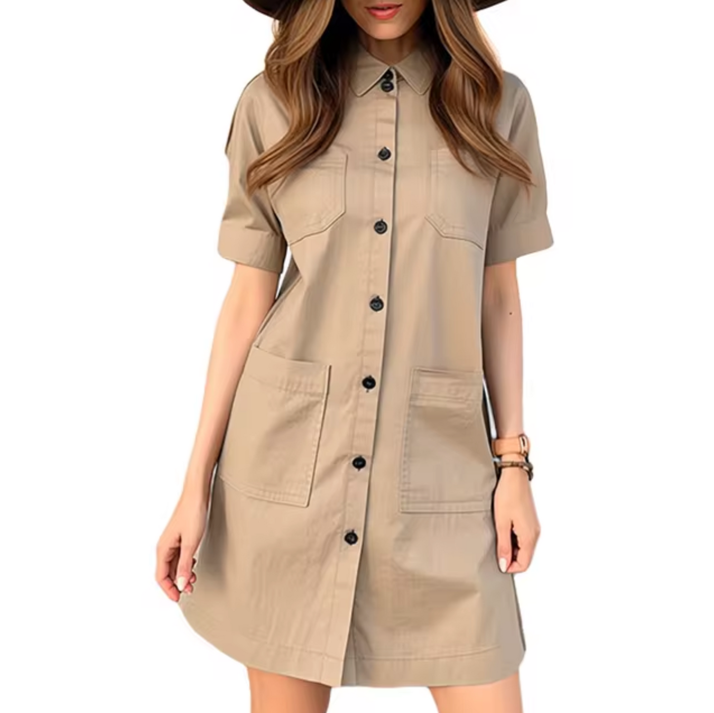 Charlotte® | Cargo shirt dress