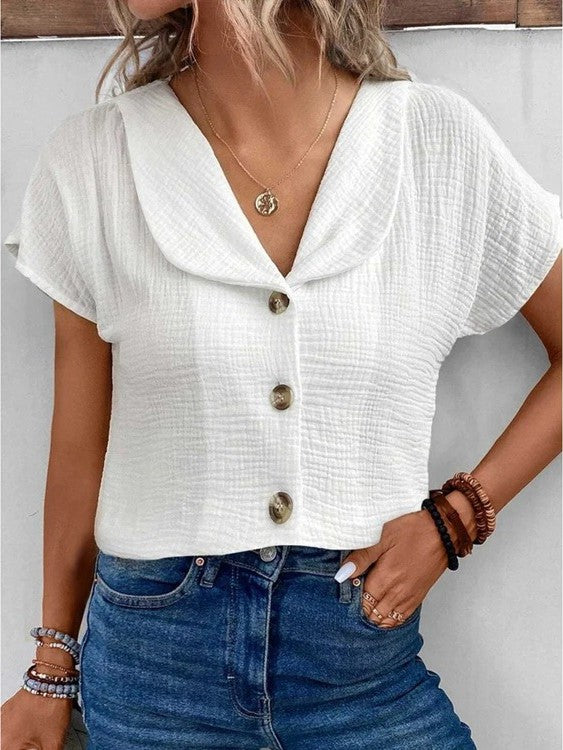Brye® | Chic Blouse With A Stylish Collar