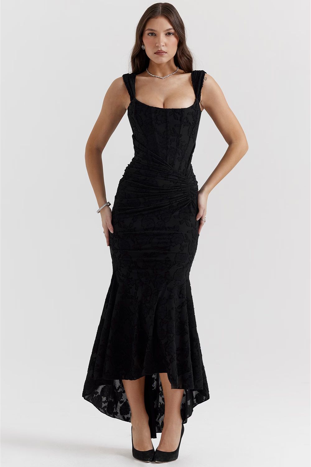 Barbara® | Romantic dress with floral print