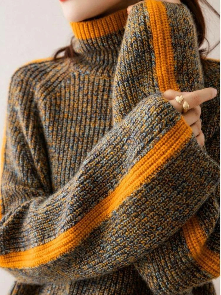 Cecilia® | Soft knitted turtleneck sweater