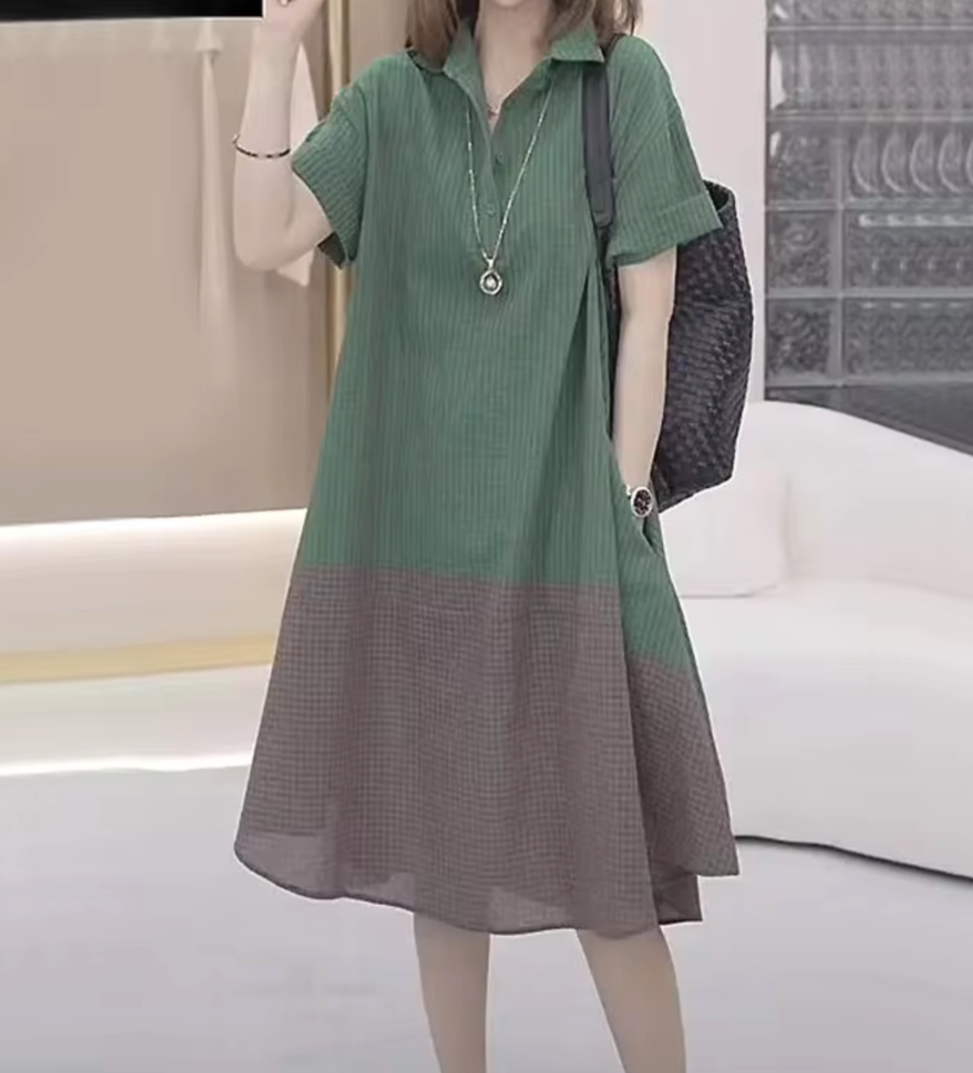 Alice® | Loose dress with collar