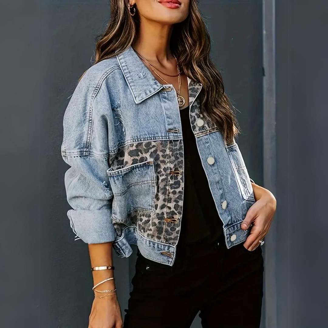 Blanca® | Leopard print fashion jacket