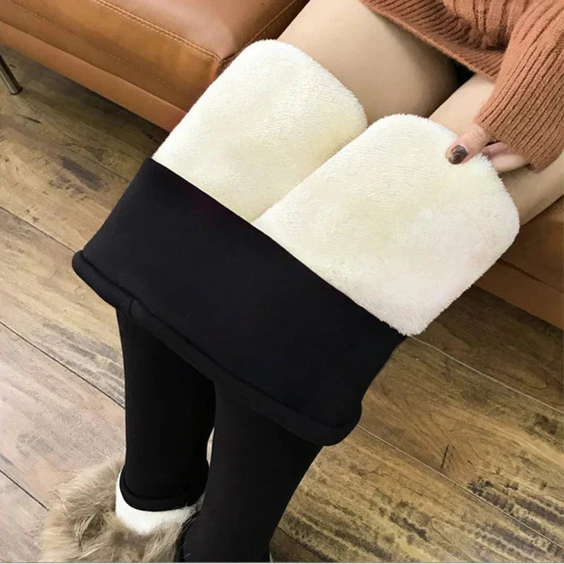 Bianca® | Winter leggings made of lambskin