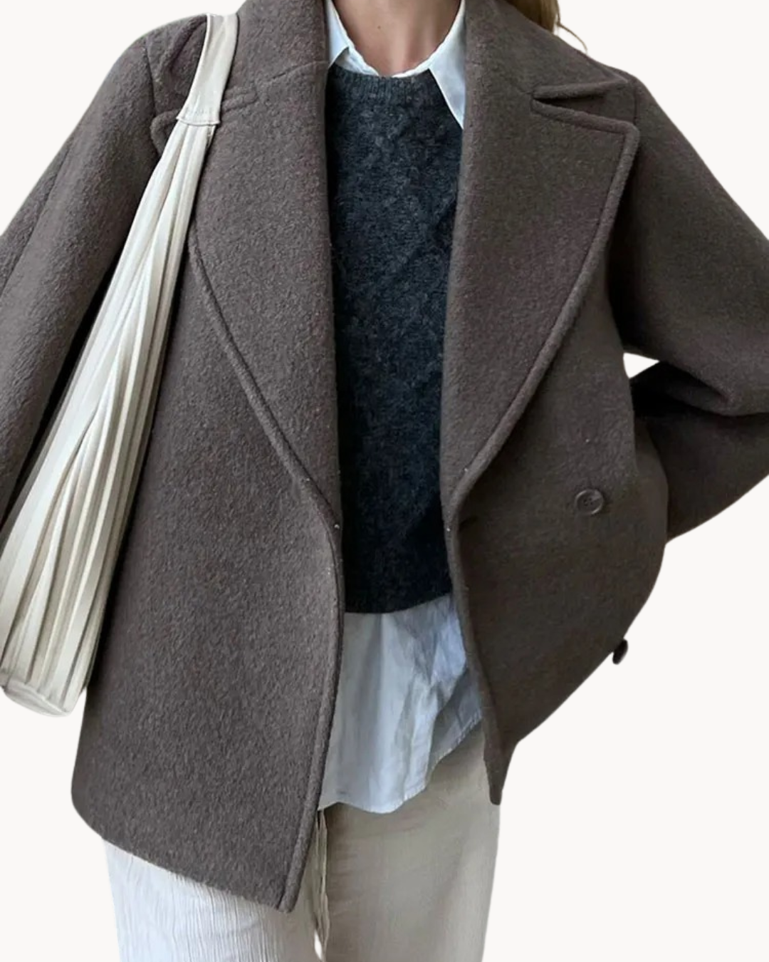 Brenda® | Refined women's coat in a double-breasted design