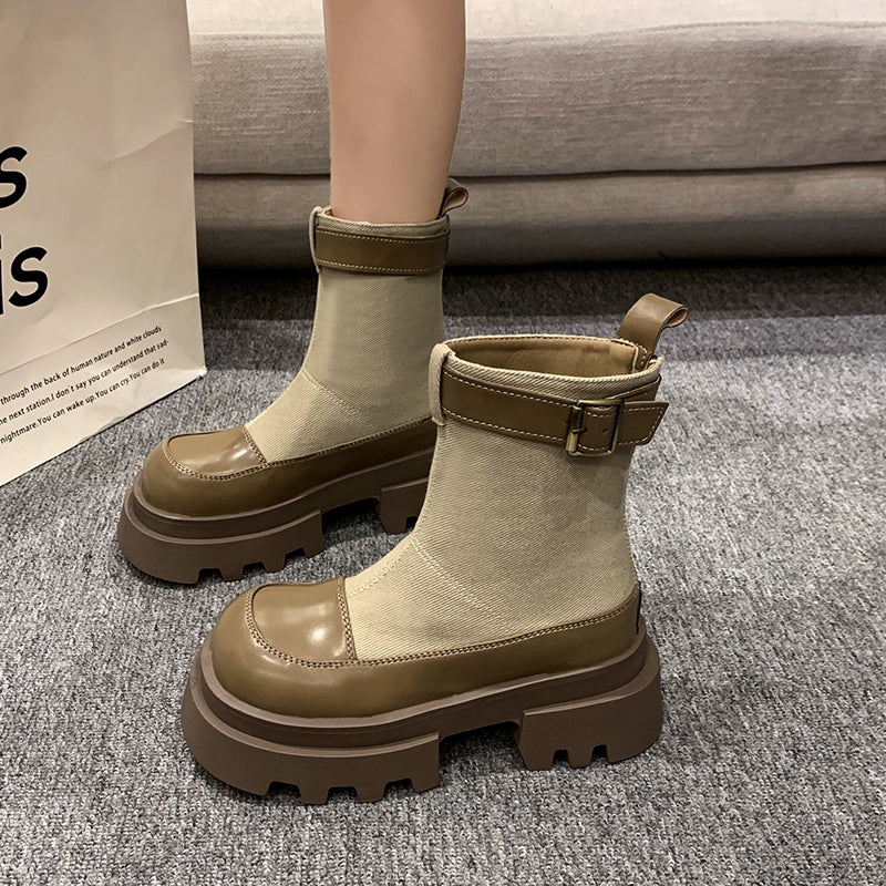 Carmen | Ulla – ankle boots with platform sole