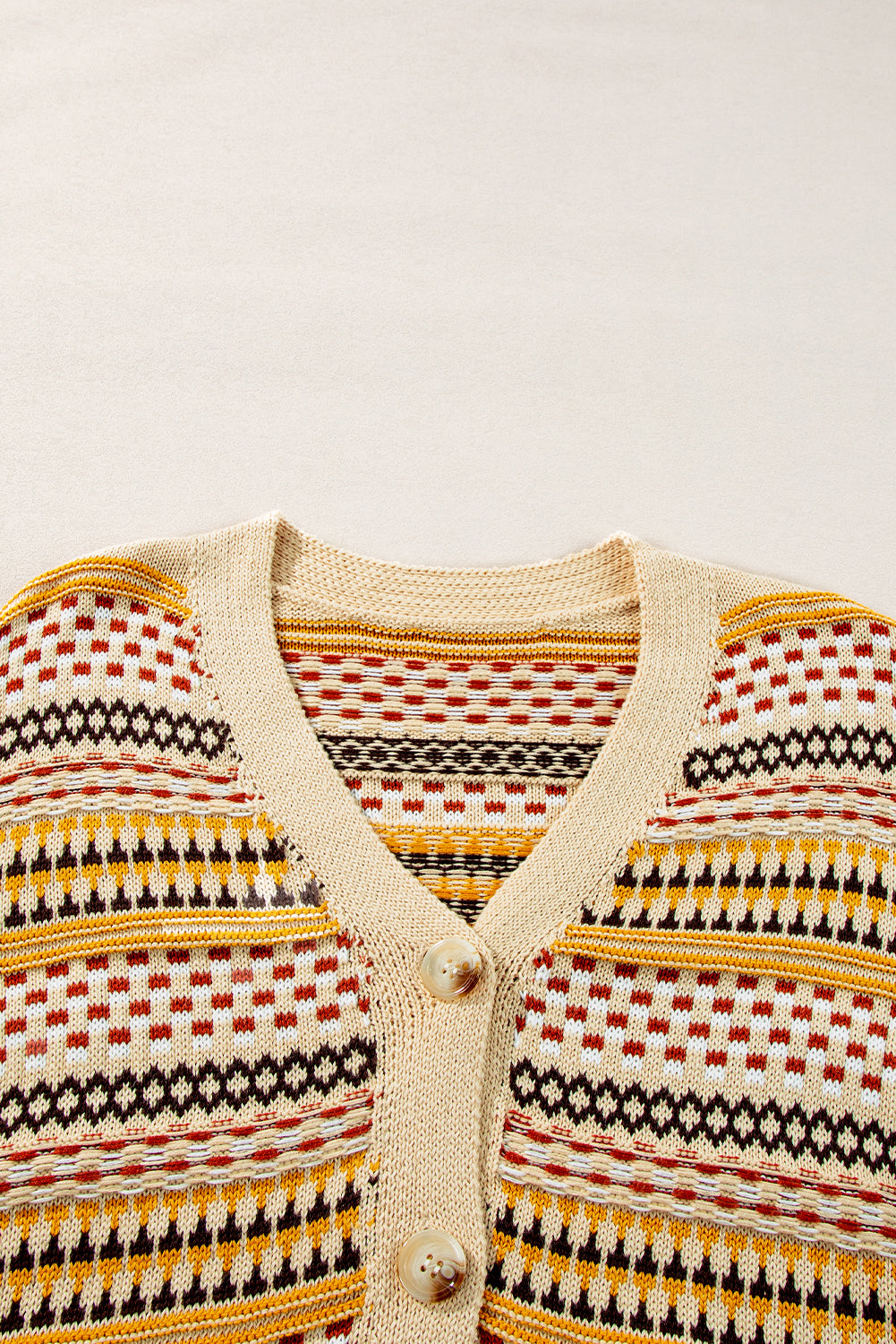 Elena® | Long-sleeved cardigan with button placket