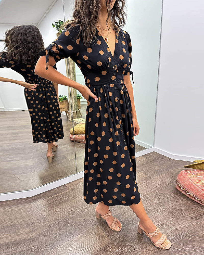 Barbara | Elegant Down Midi Dress