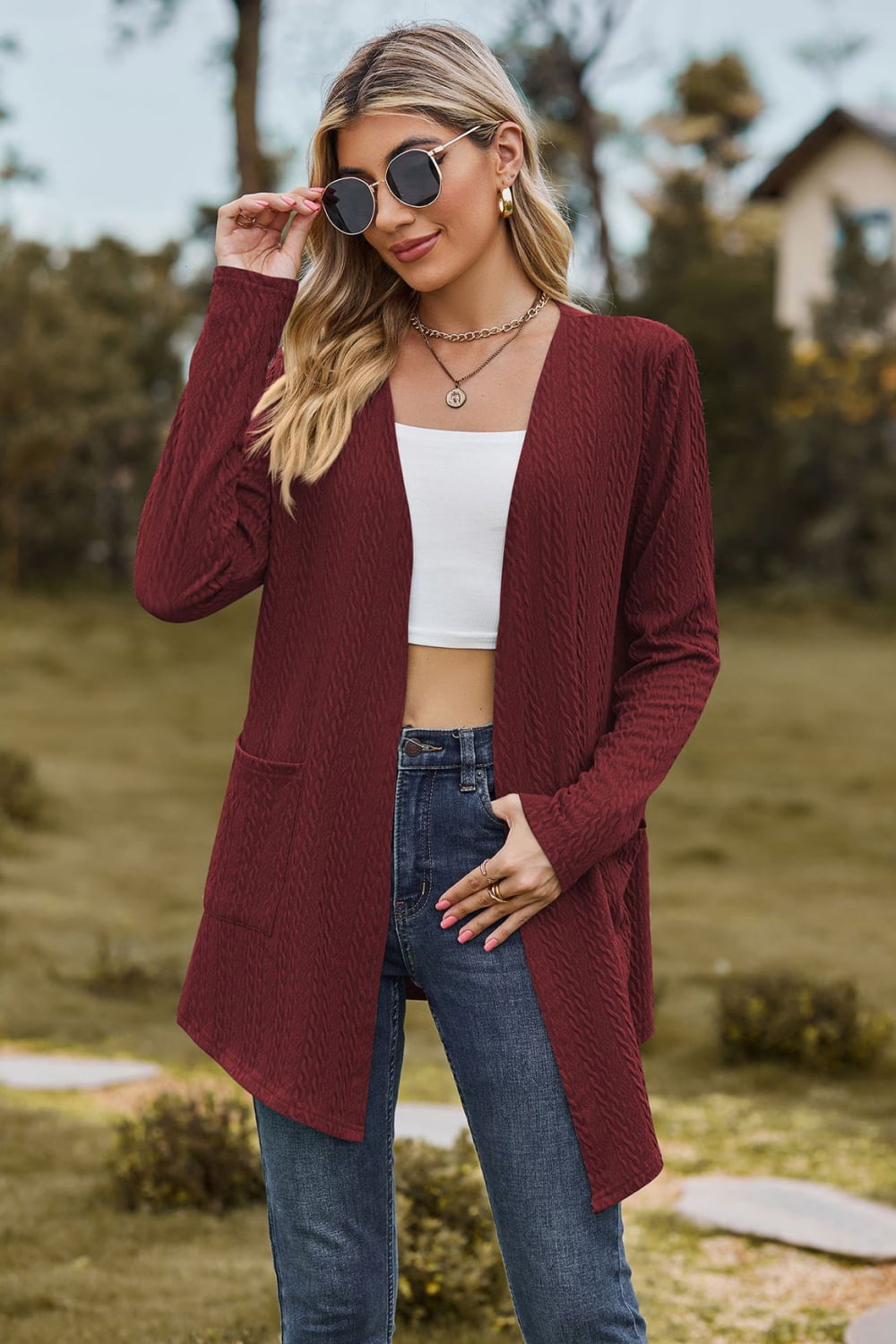 Ariadna® | Trendy and elegant winter cardigan