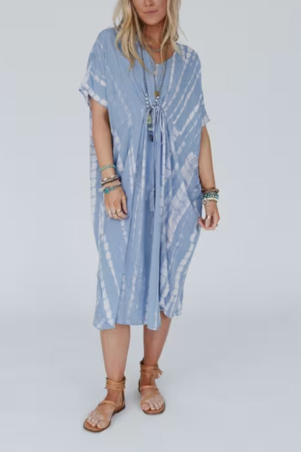 Abigail® | Batik kimono dress