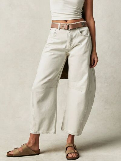 Edith® | Wide leg jeans with pockets