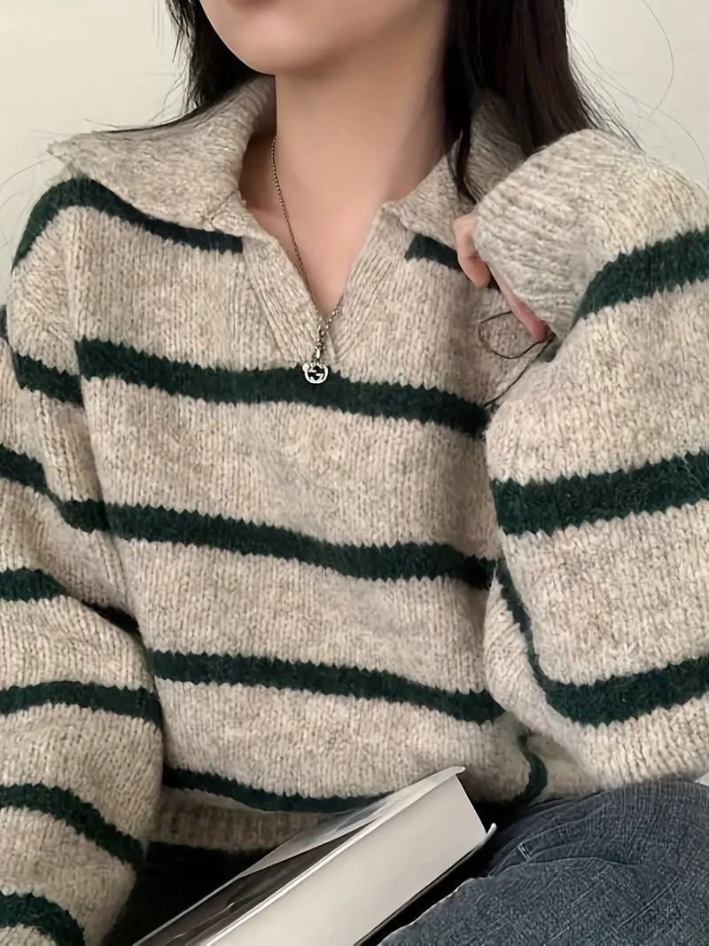 Elena® | V-neck knitted sweater