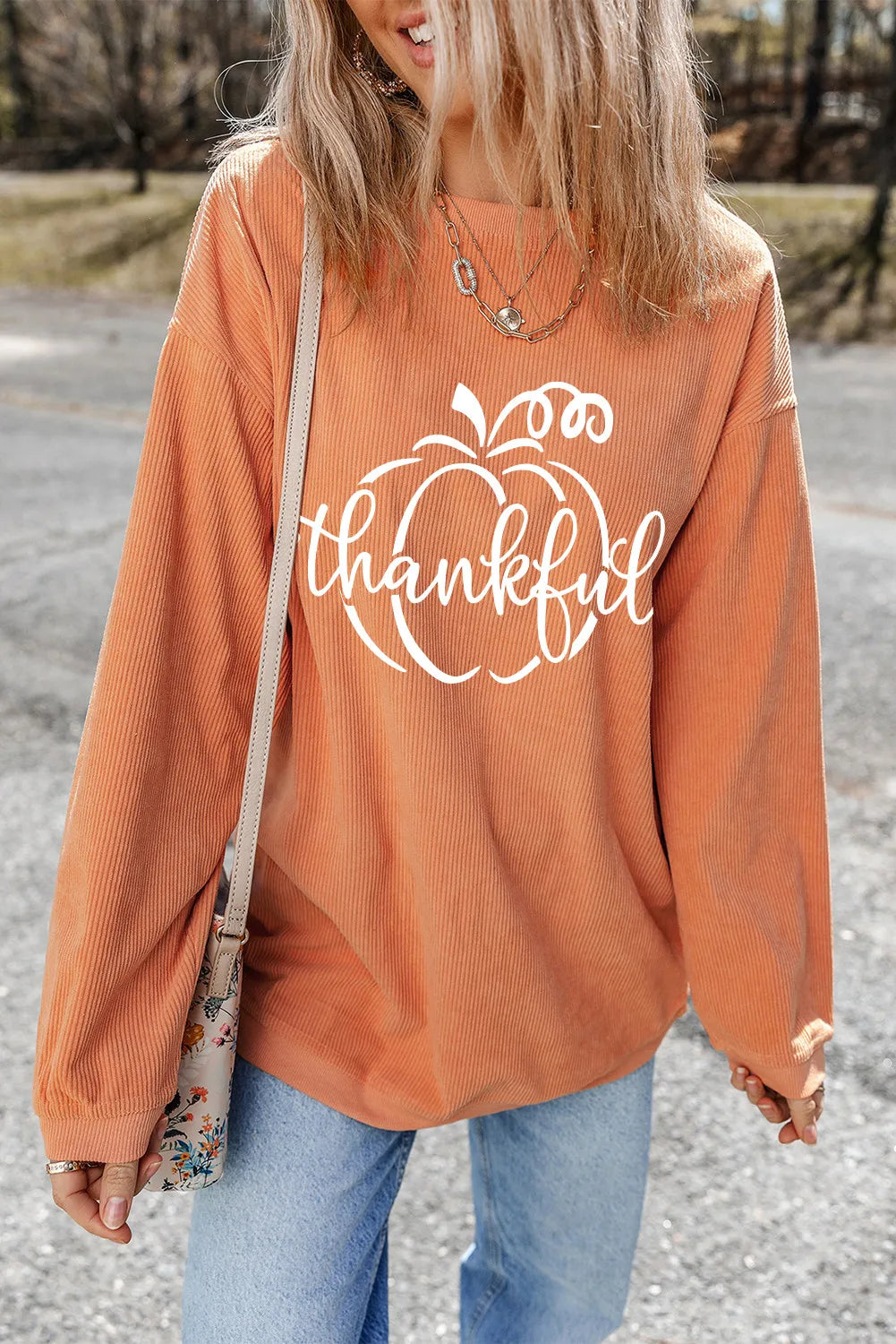 Birgit® | Graphic crew neck long sleeve sweatshirt