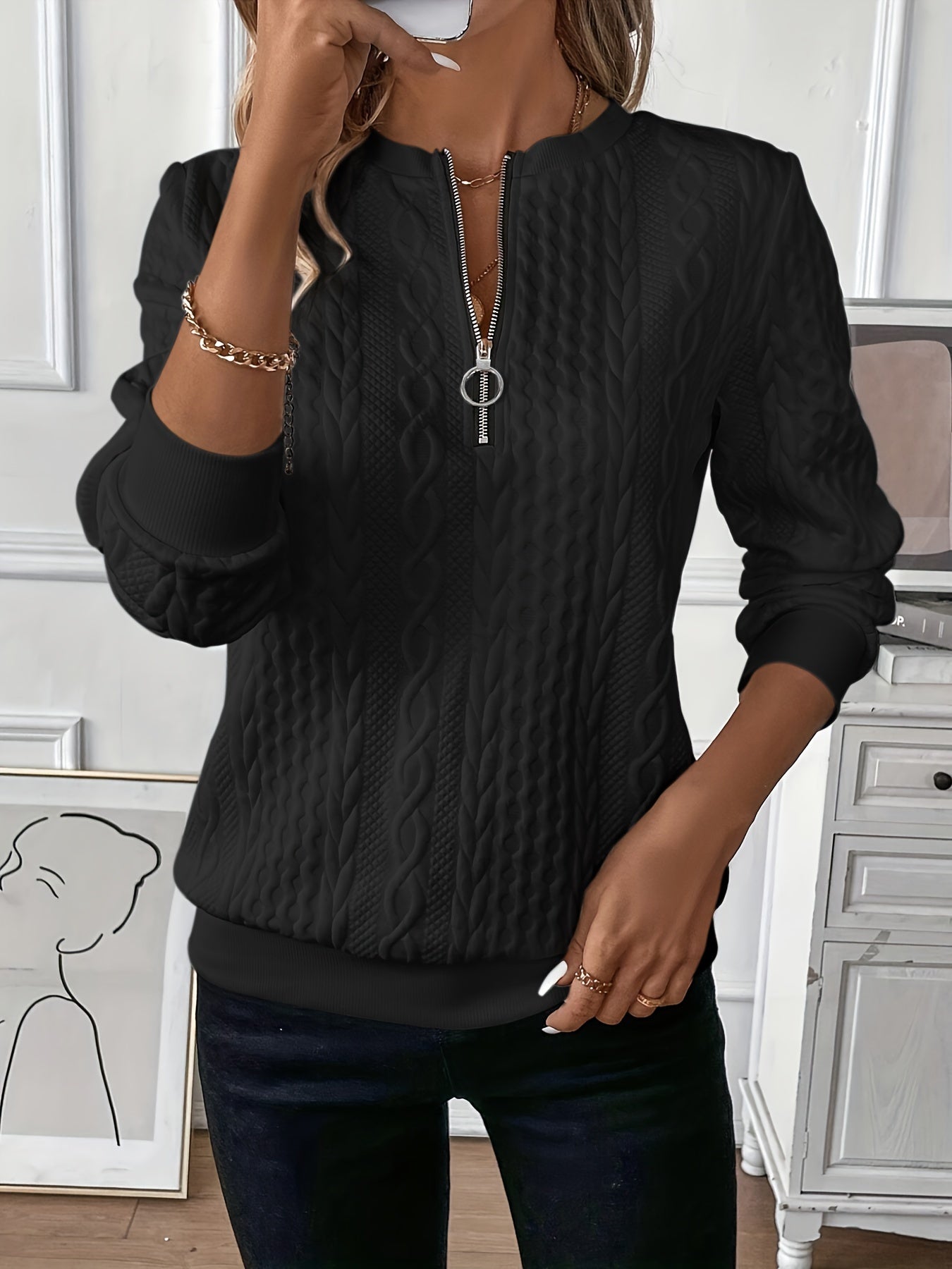 Carmen® | Pullover with zip