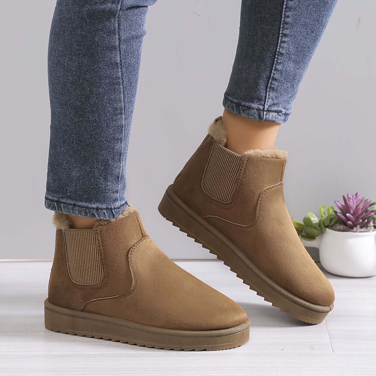 Anneliese® | Fleece boots for women