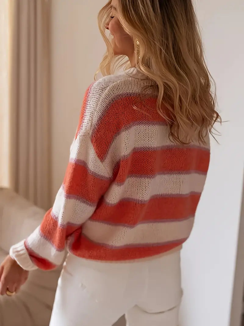Elisa® | Striped knit sweater
