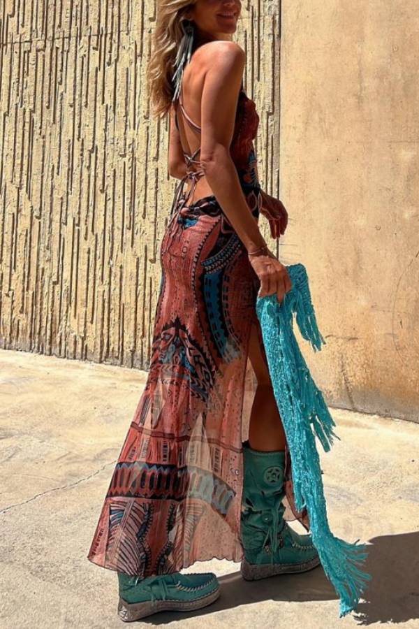 Dulce® | Sunset Sienna maxi dress