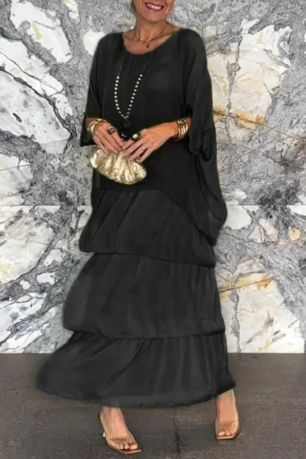 Antonella® | Loose dress in an artistic style