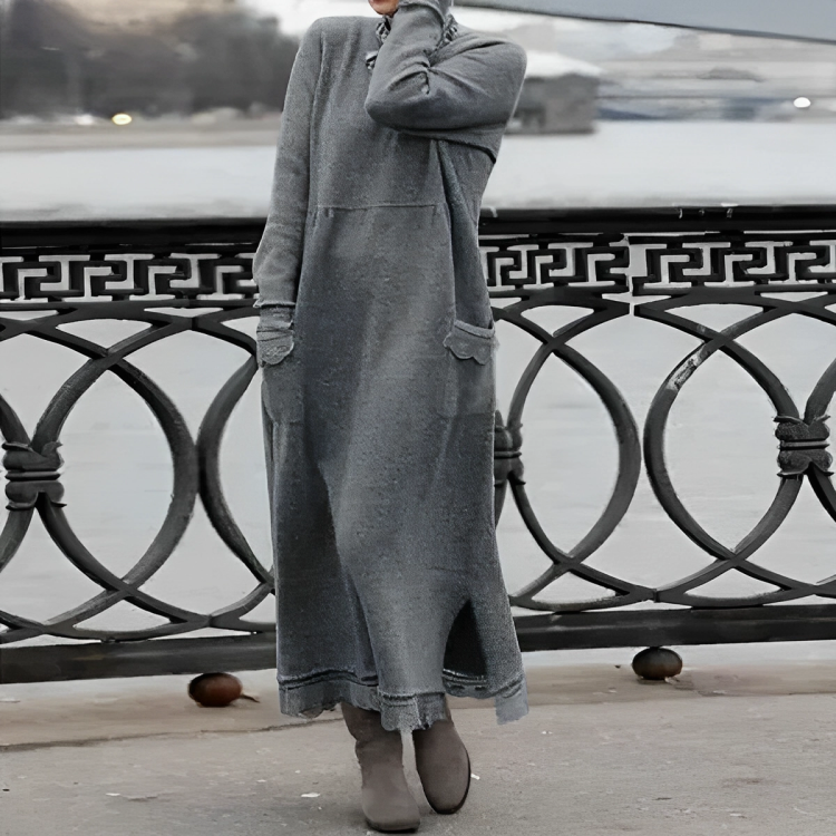 Abigail® | Cozy Belly-Covering Dress