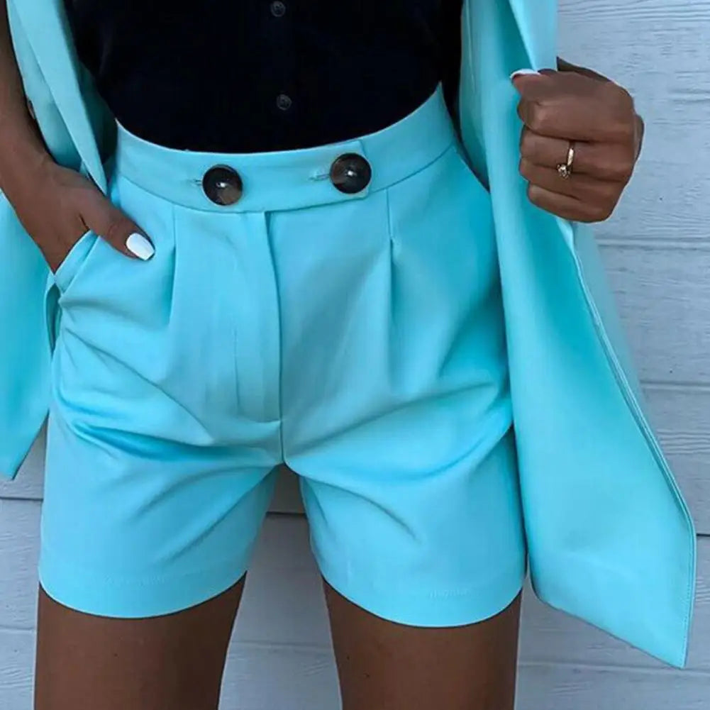 Asela® | Elegant Streetwear-Set Blazer+Shorts