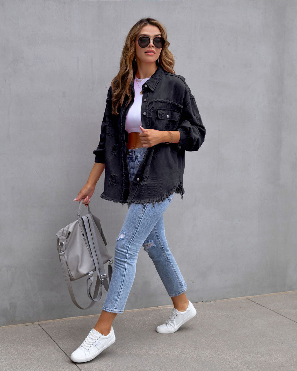 Aranza® | colored denim jacket
