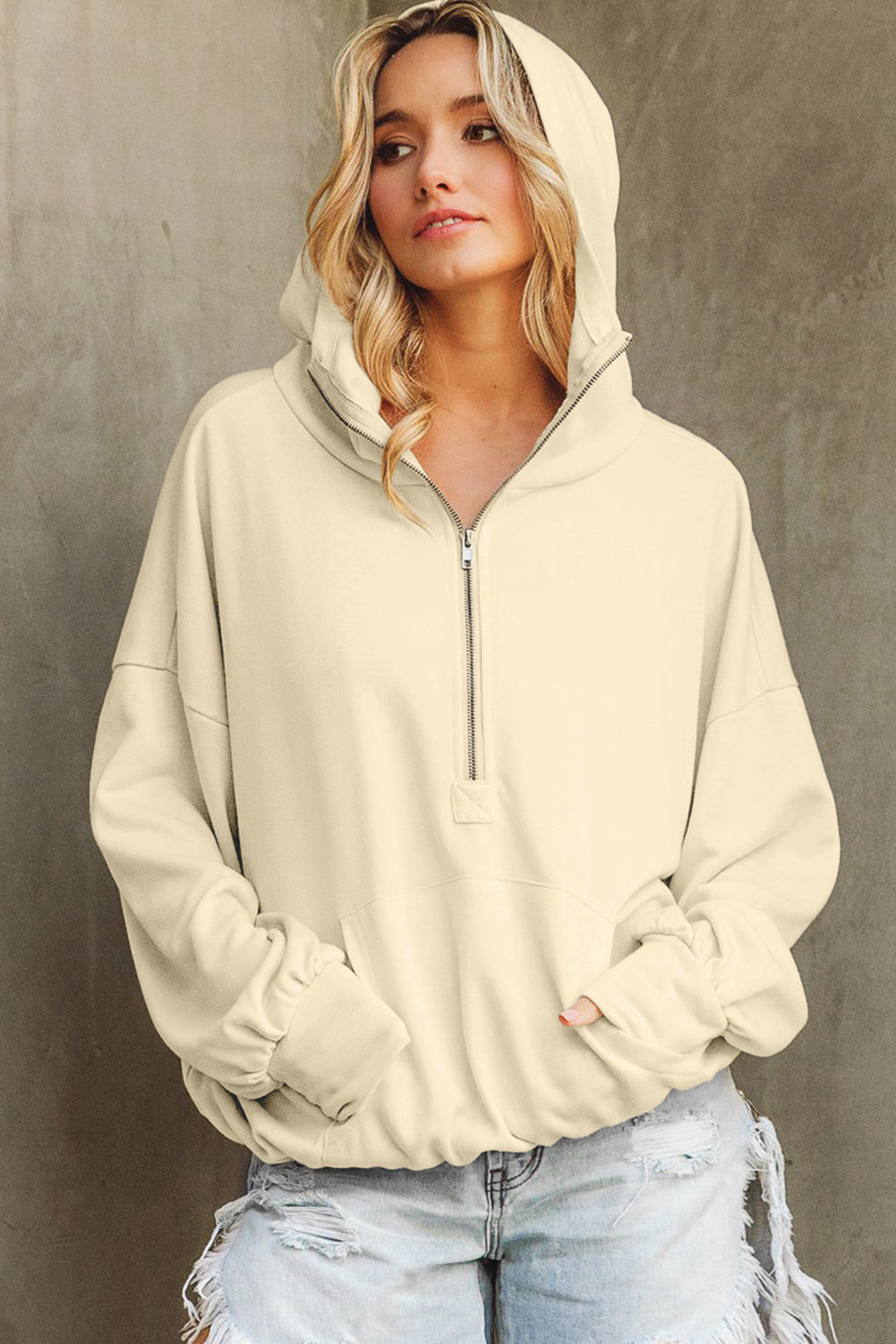 Amalia | Elegant and casual winter hoodie