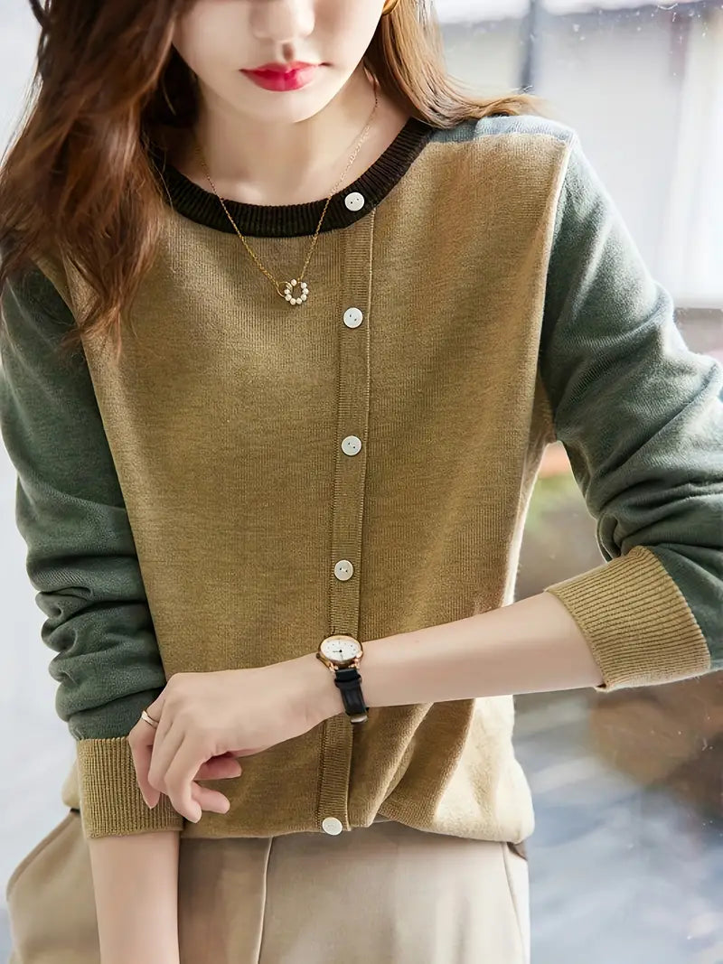 Carla® | Stylish color block vest