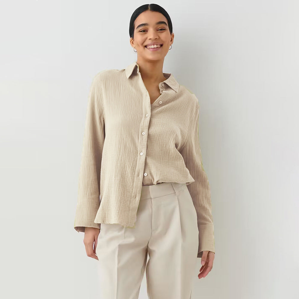 Caridad® | Long-sleeved cotton shirt from Beau