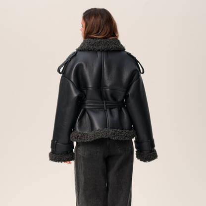 Pamela | Women's Oversized Shearling Jacket