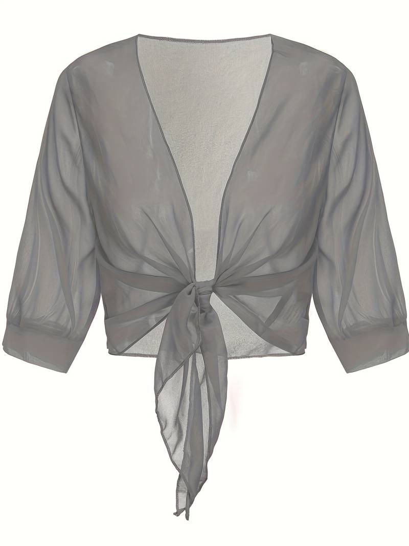 Betsabé® | Stylish Spring Blouse With An Open Front