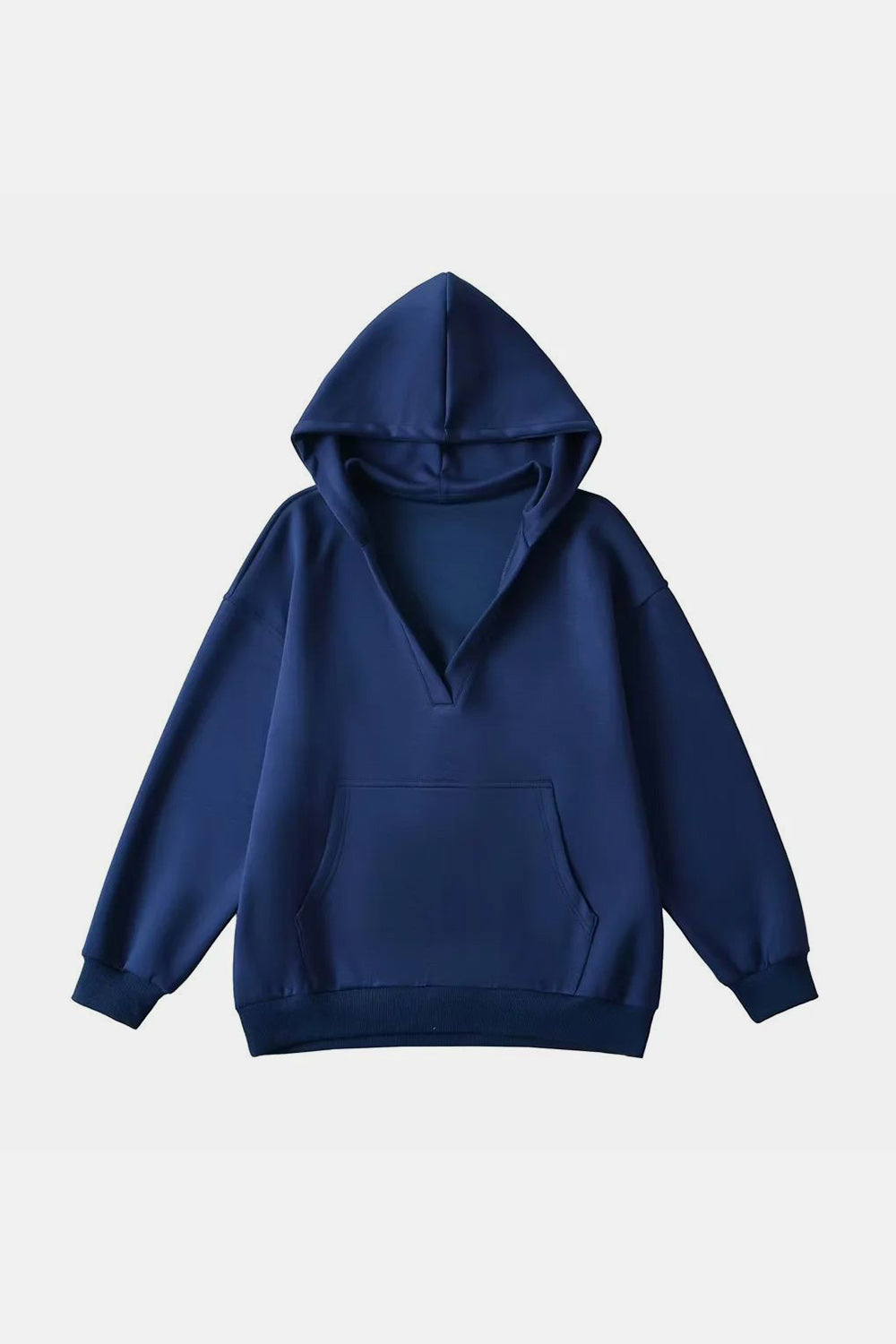 Bernadette® | Basic Bae Air Scuba long sleeve hoodie with kangaroo pocket