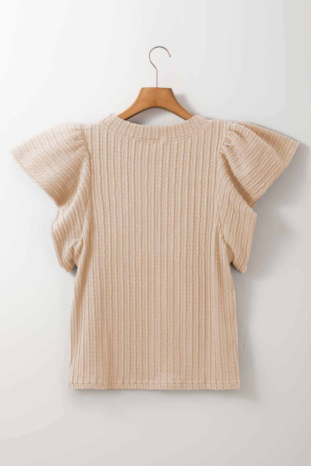 Catalina® | Structured top with a crew neck and cap sleeves
