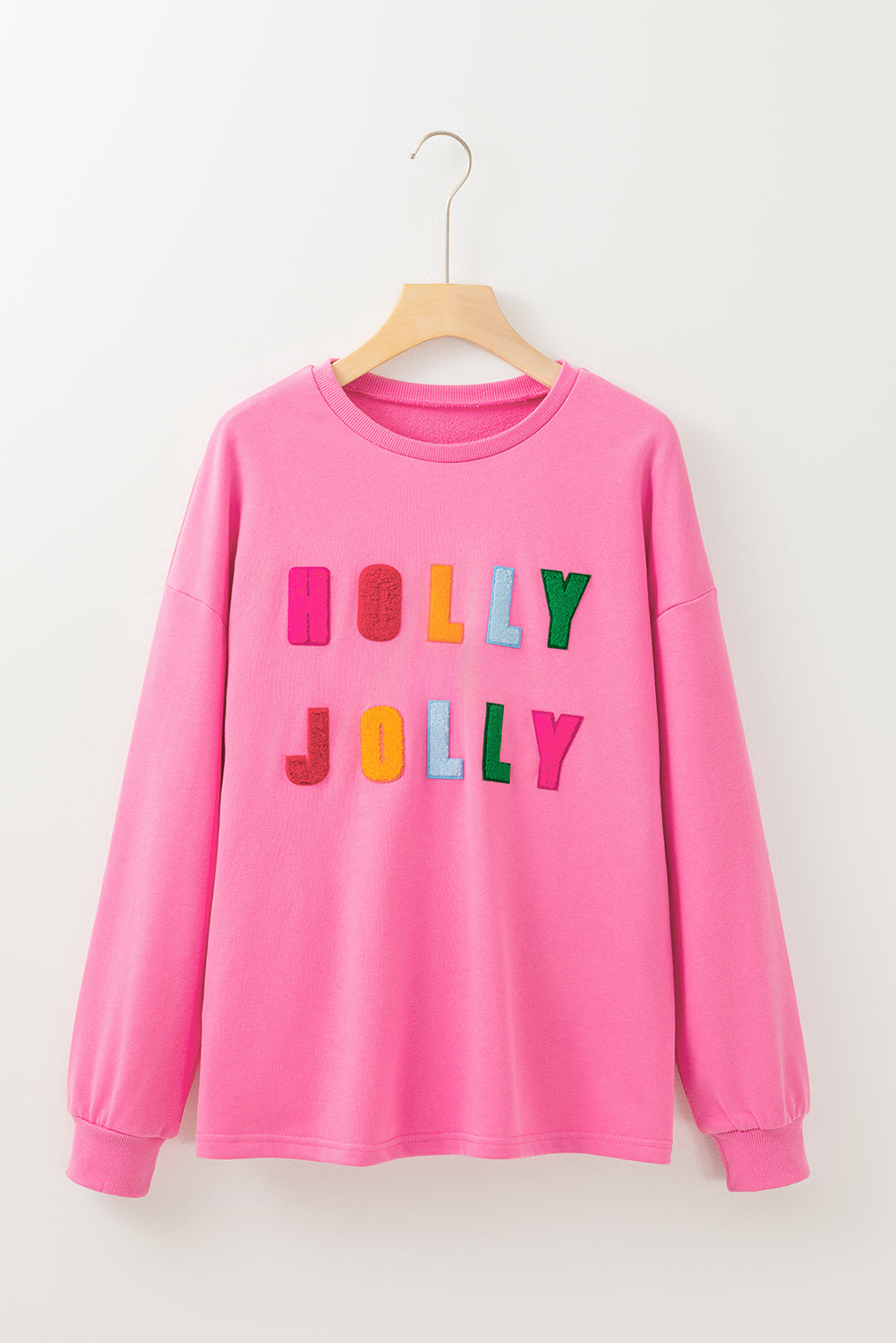 Elin® | Holly Jolly graphic long sleeve top